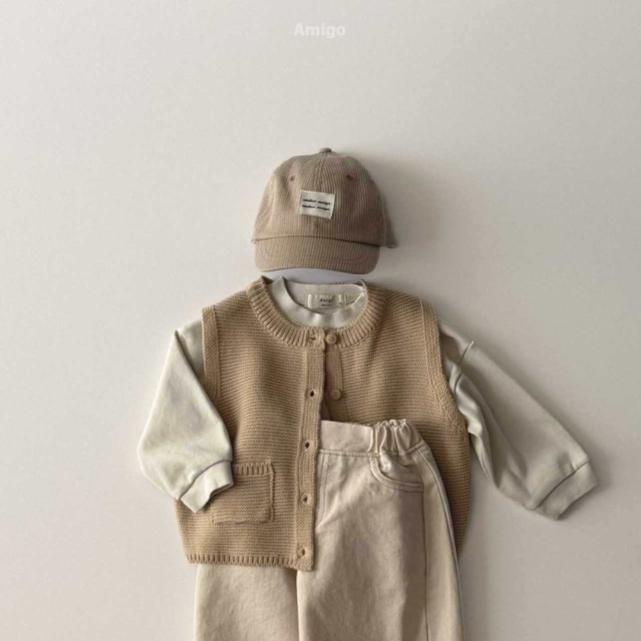 Amigo 26/SS ニットチョッキ