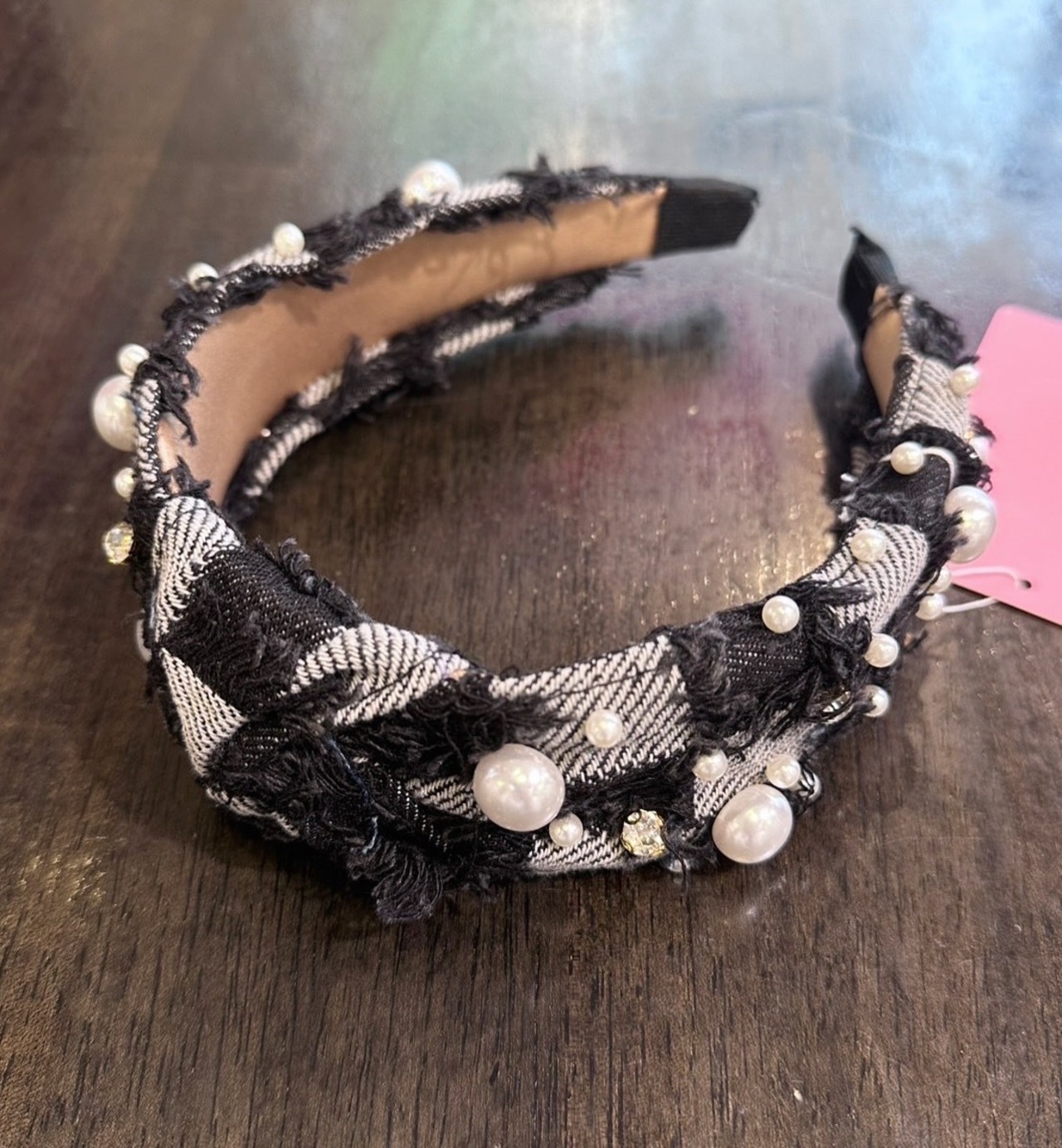 シスター　Sister　デニムパールカチューシャ