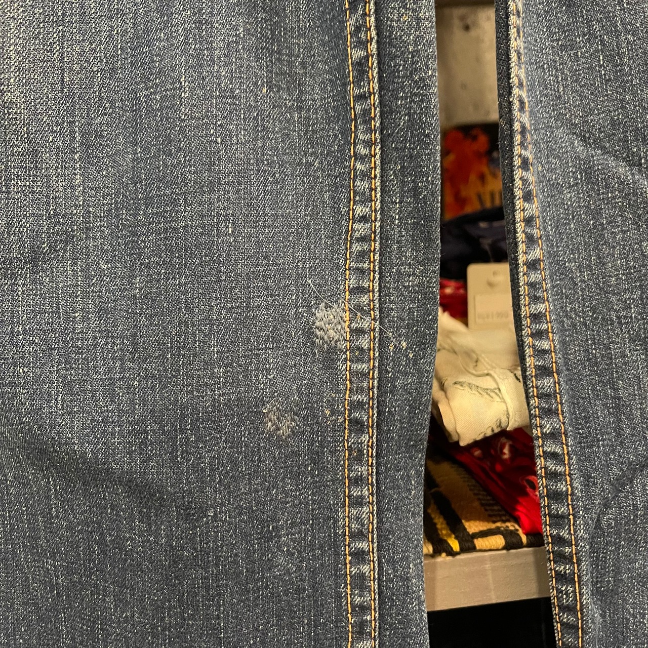50s-60s Denim Painter Pants | VOSTOK