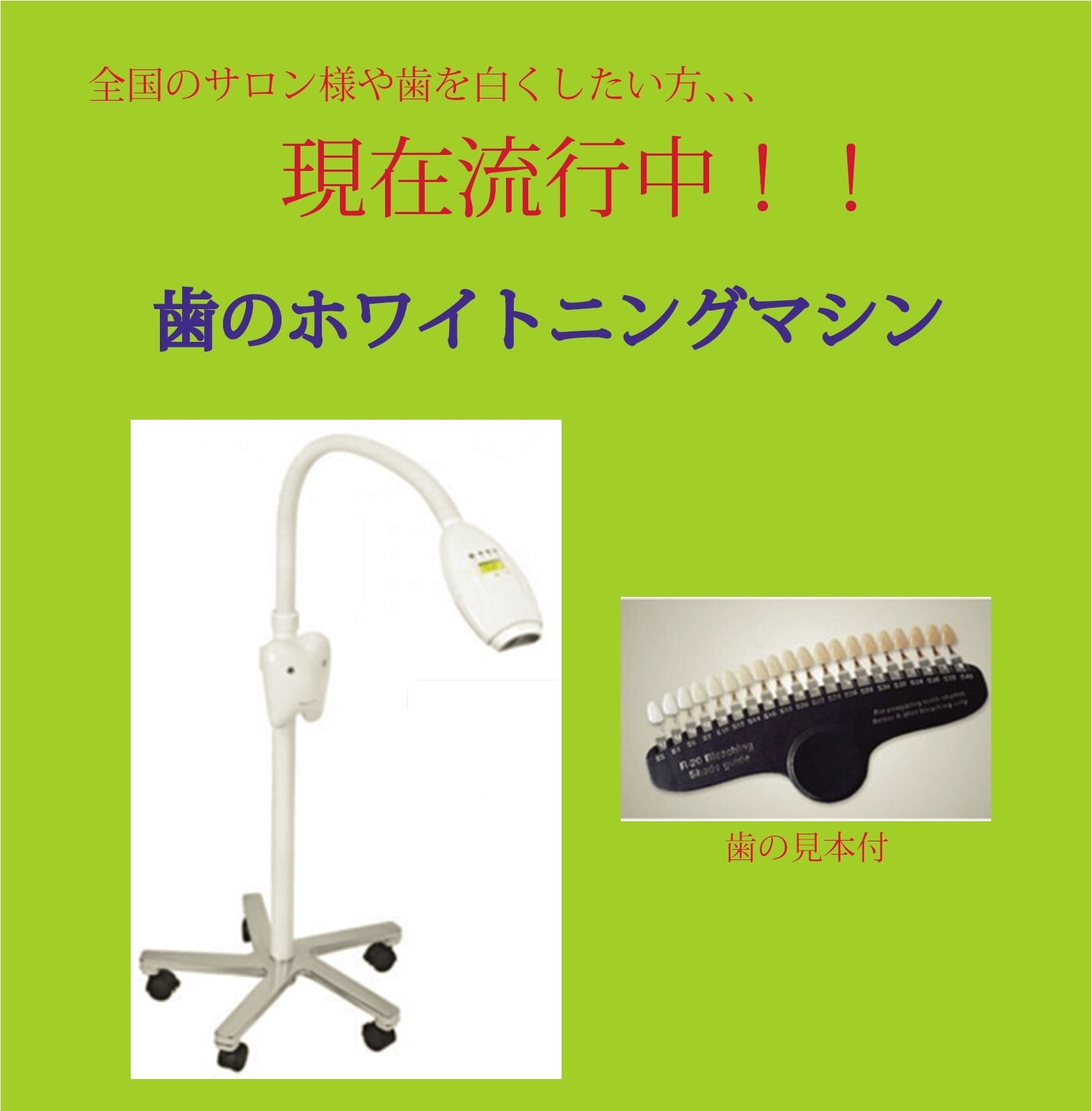 歯のホワイトニングマシン デンタルLED照射機 サロン業務用 | bikyou