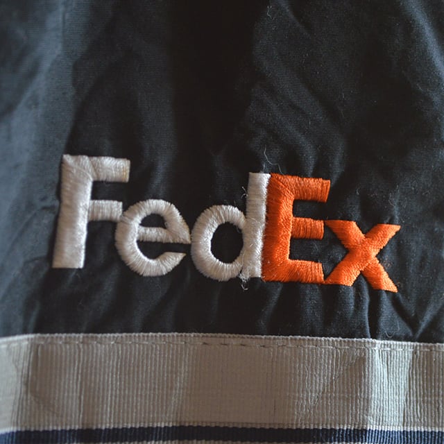 90s FedEx（フェデックス） リフレクター付きナイロン ユニフォーム