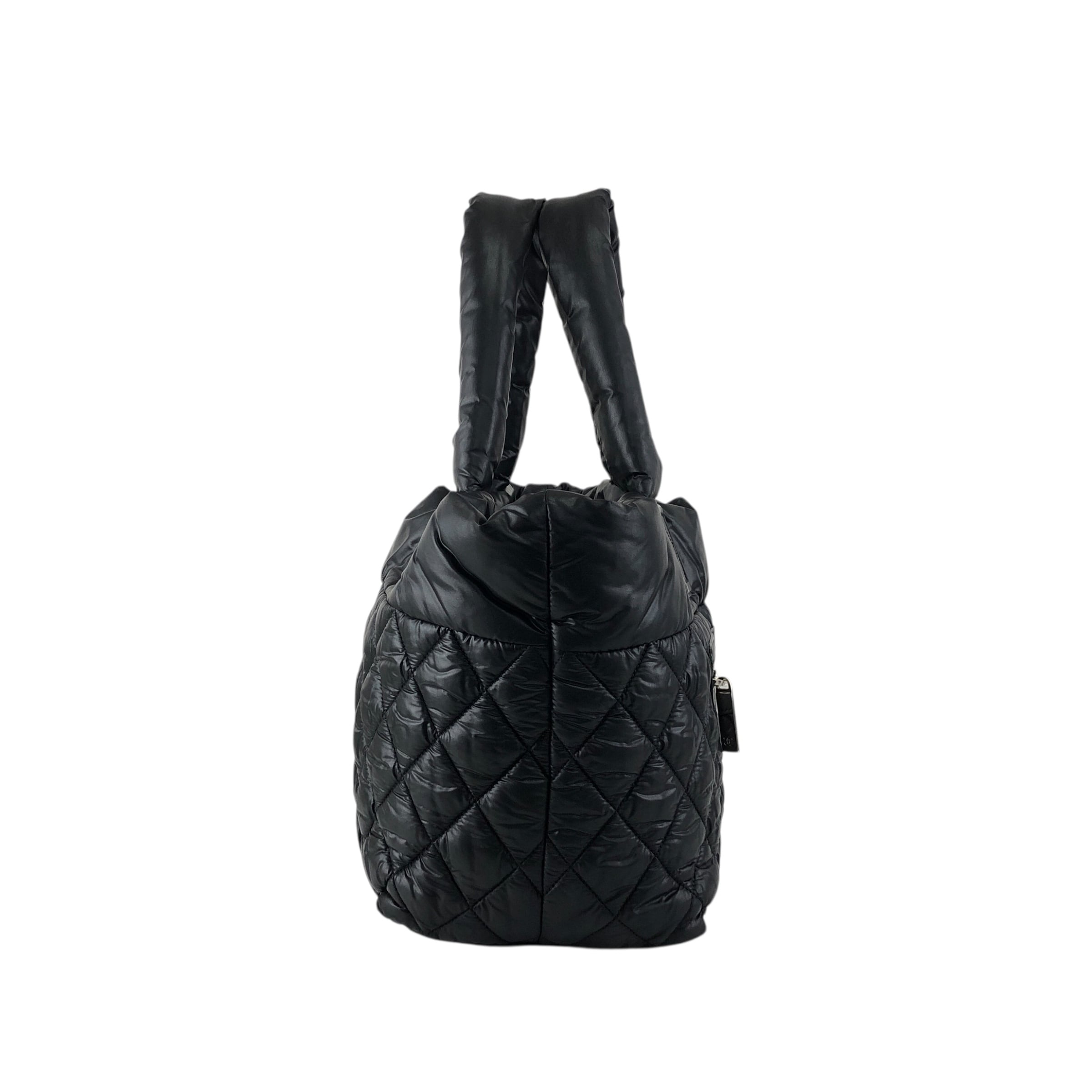 CHANEL シャネル コココクーン トートバッグ ブラック ナイロン