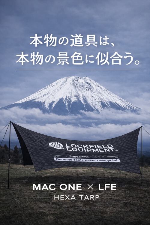 MAC ONE×LFE　HEXA TARP(L)