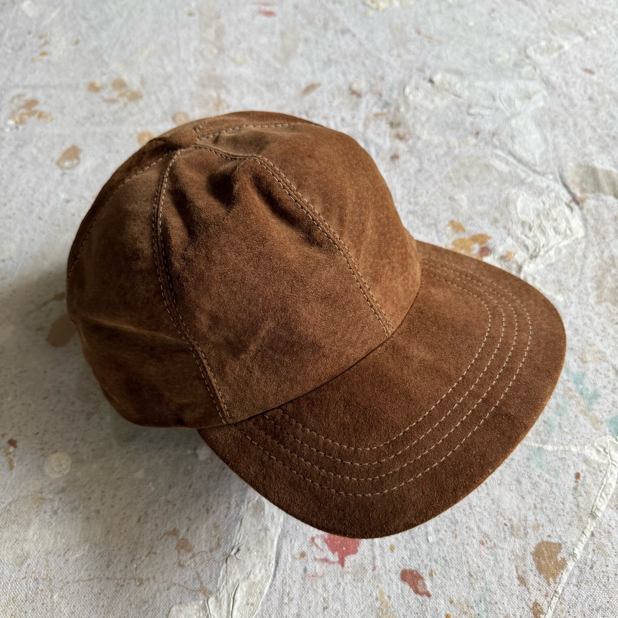 1980s L.L.BEAN Leather Cap Z256