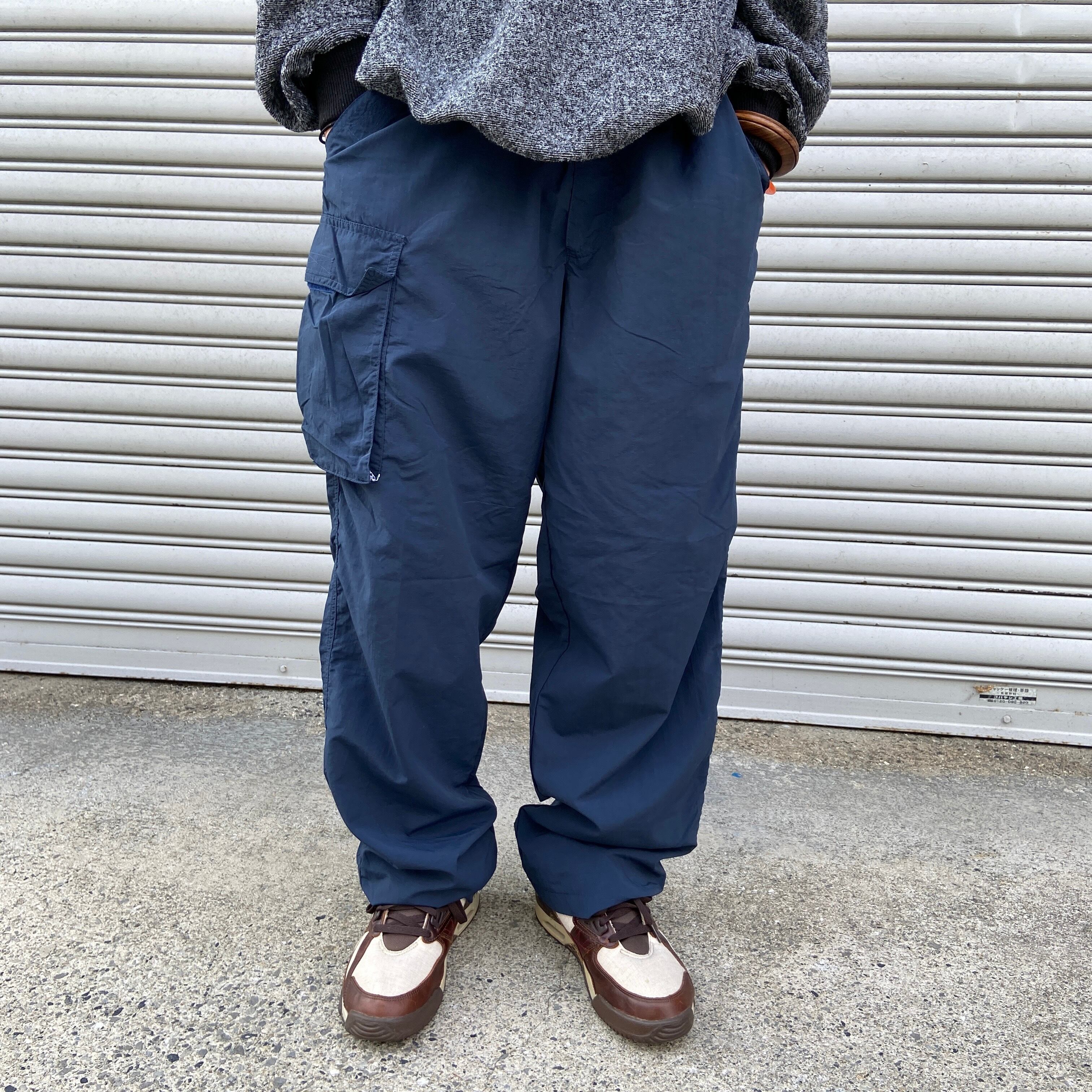 希少  Dickies XL ネイビー カーゴパンツ サイドポケット  レア