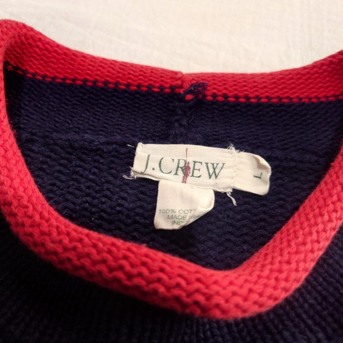 旧タグ90s】J.CREW ジェイクルー ロールネックコットンニット | Pay ID