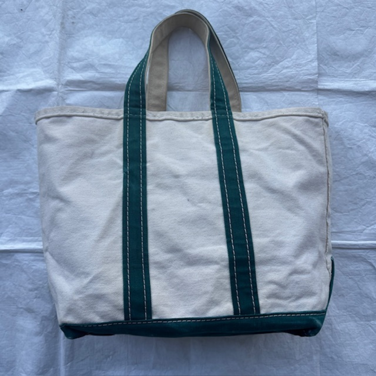 L.L.Bean ボートアンドトート M グリーン 80s 画像2