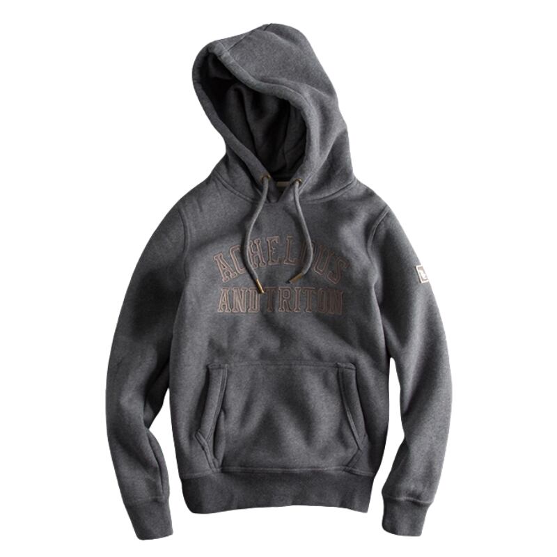 【セット販売】裏起毛 厚手プラスベルベット ロゴ刺繡スウェットパーカー ユニセックス 3色 L0562