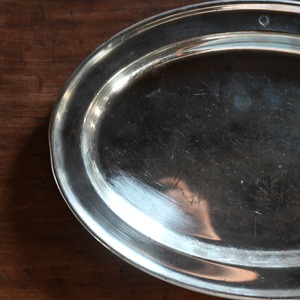 【11/15までレンタル中】Tray / トレイ〈 プレート・シルバー・店舗什器・アンティーク・ヴィンテージ 〉114009