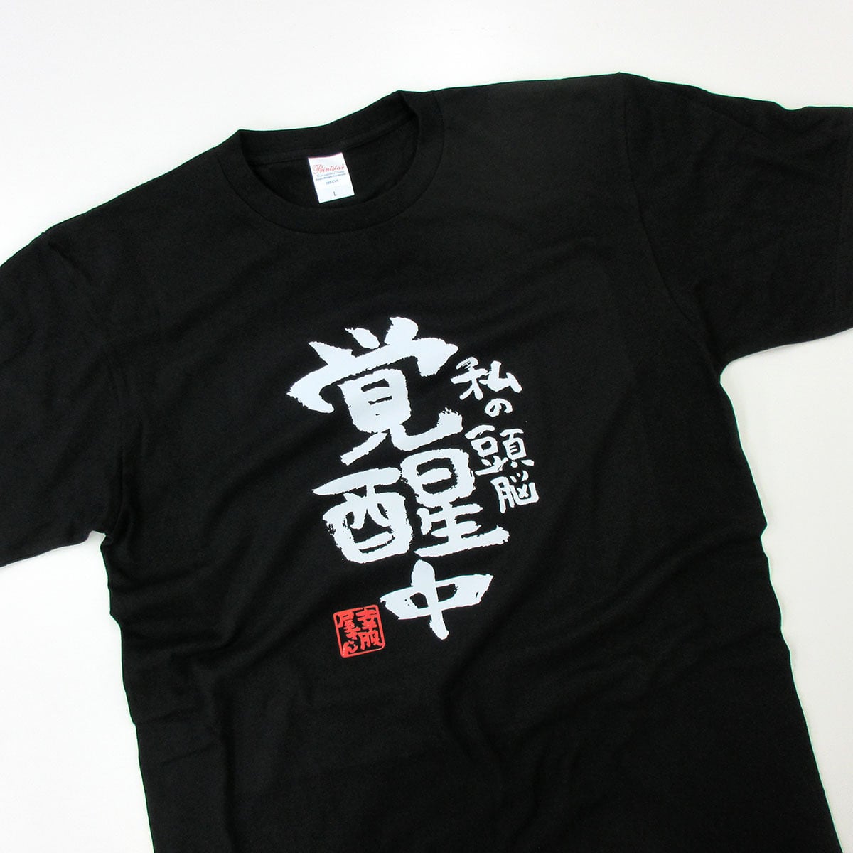 私の頭脳 覚醒中 合格祈願 Tシャツ ka500-29 受験 資格 試合 スポーツ 願掛け お守り