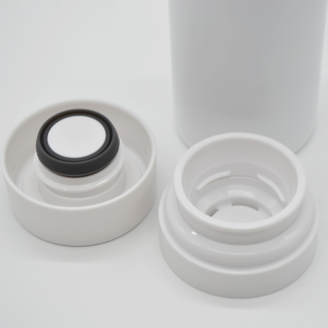 サーモボトルタンブラー★ハシビロコウ【ホワイト】