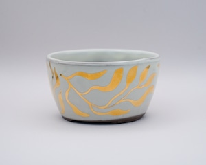 KINSAI POT / 金彩絵付鉢 (一点物)