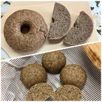 飯島町産クロモジ茶のぜんぶライ麦全粒粉パン