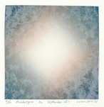 笠井正博「9月のアラベスク(Ⅱ)」シルクスクリーン(シート) KASAI Masahiro"Arabesque en septembre(Ⅱ)"/silkscreen, sheet thumbnail 1
