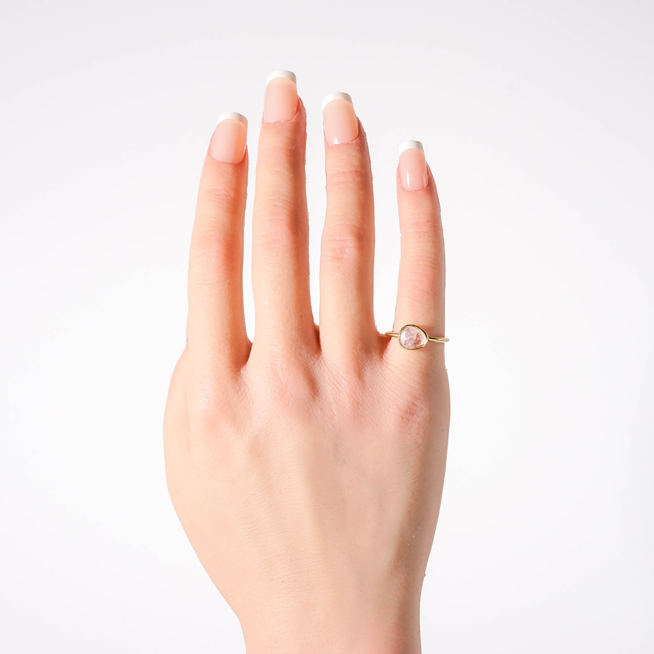 【11号】モルガナイト リング（プチ）