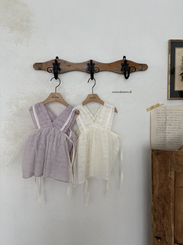 予約 BABY - Fleece Princess One Piece [ mienbloom.B ]