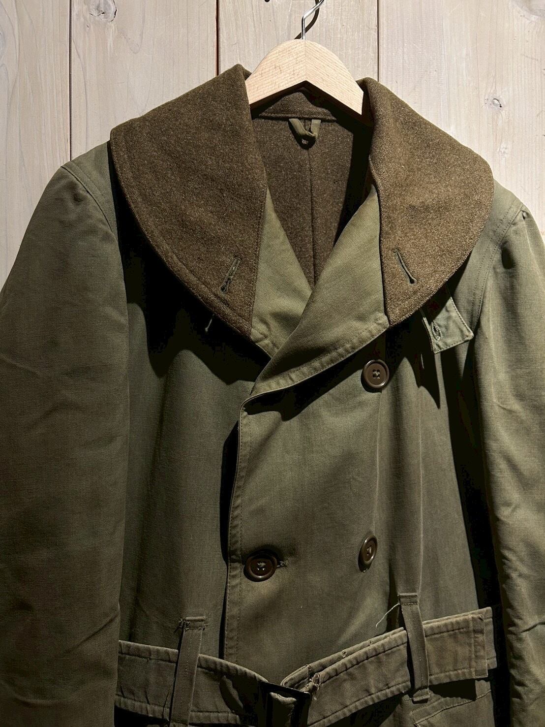 a.k.a.C.a.k.a vintage】40's Vintage U.S. Army M-38 Mackinaw Coat