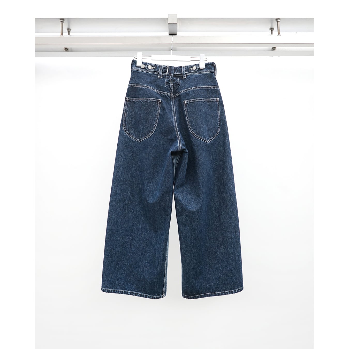 Nomàt] (ノマット) N-P-02 Two-tone Denim Back Adjust PT | Clique