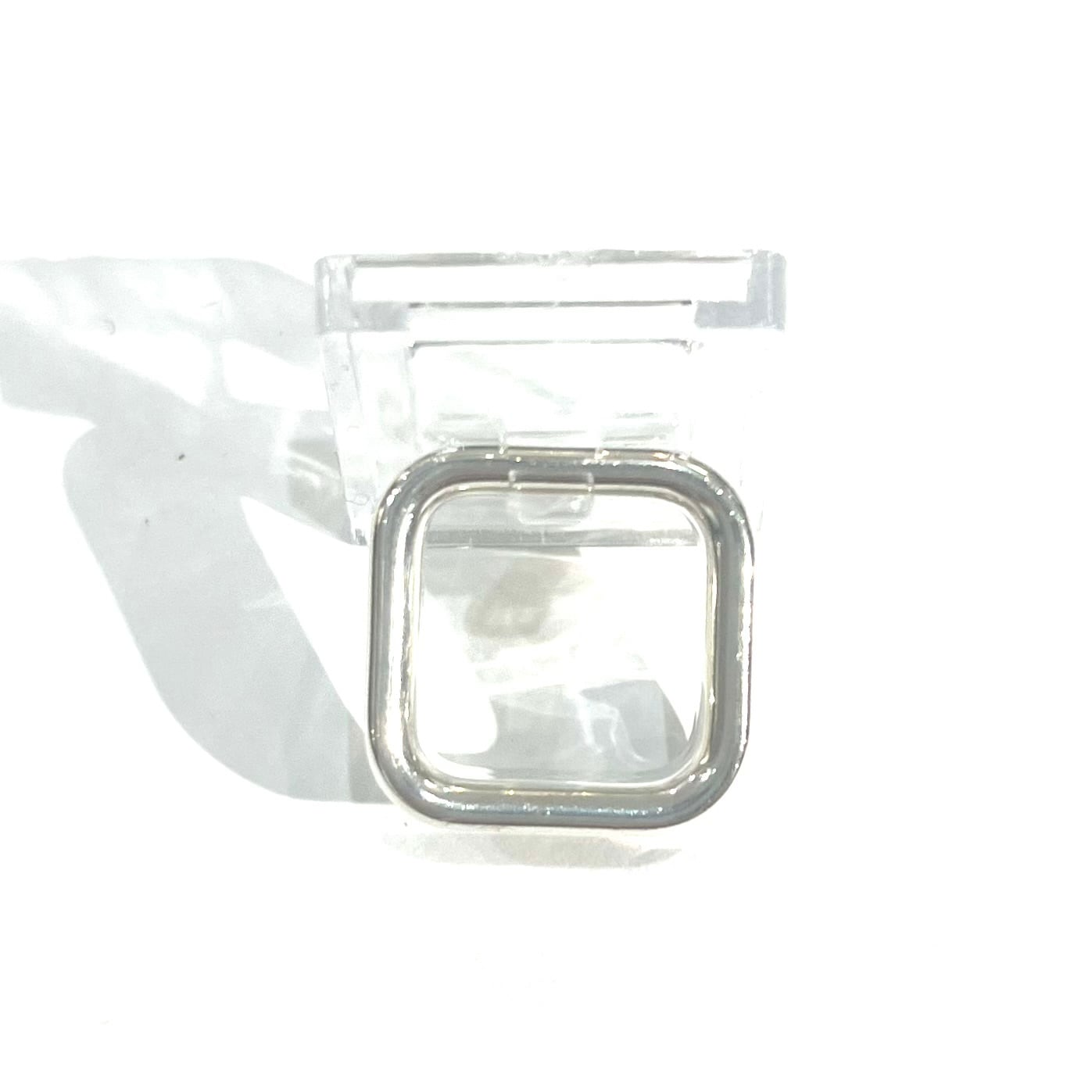 TIFFANY&CO.】【約4-5号 】2476 希少1837 スクエアリング／シルバー925