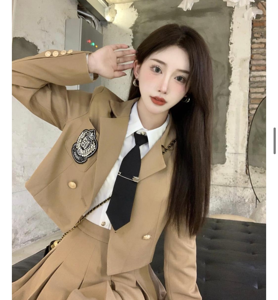 韓国制服セット/ベージュ | Cachuum 韓国制服セレクト