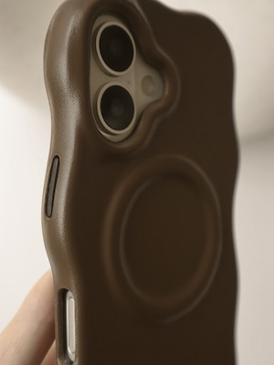 ‪melty leather（mag/brown）
