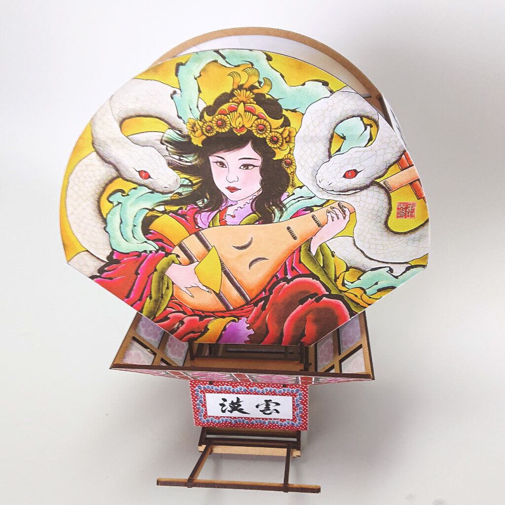 ねぷたクラフトキット（M）弁財天 | 簡単に作れるねぷたの工作キット