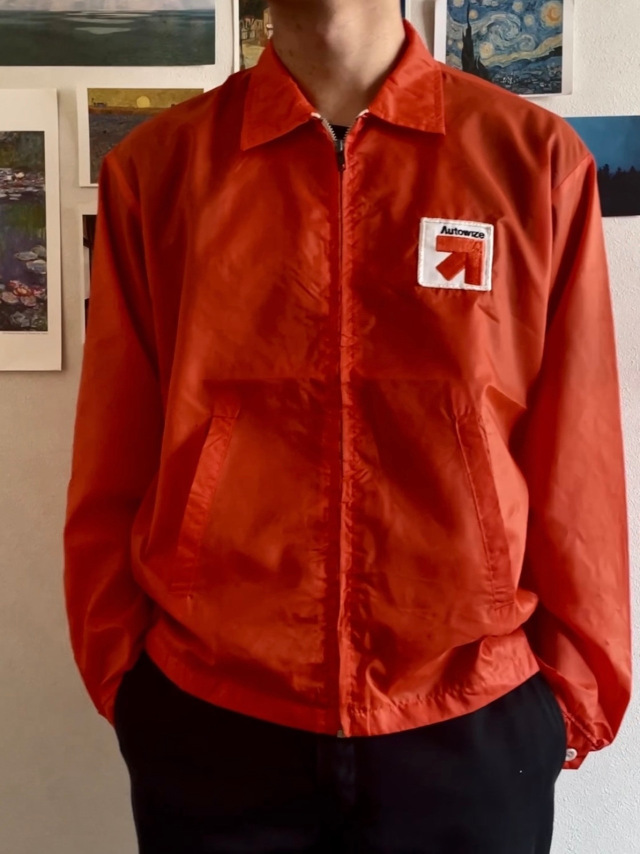 70s / Vintage / nylon blouson / PRIDE