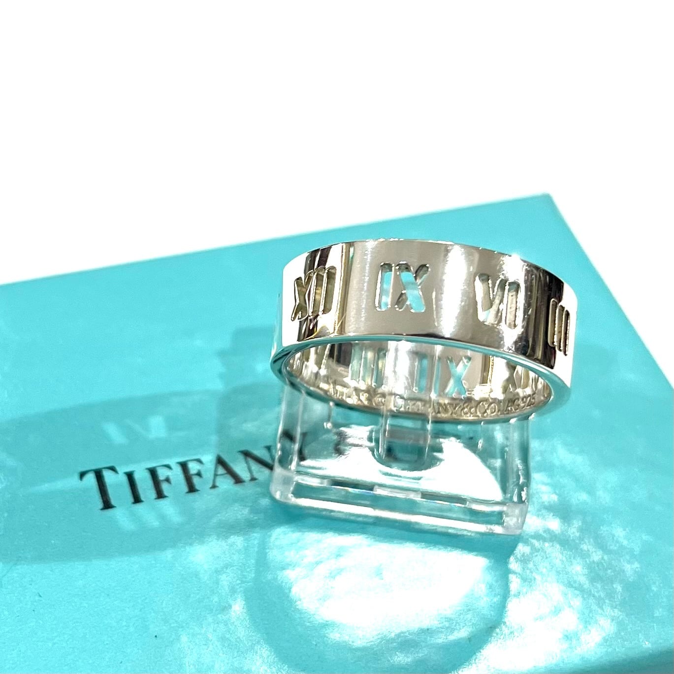 TIFFANY & Co.】【23号】2815 オープンアトラス リング SV925 シルバー