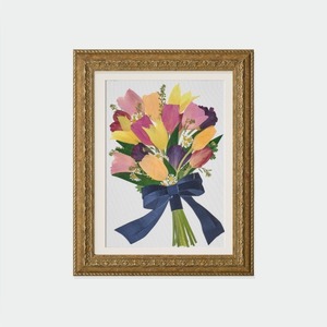 ブレッシング L　クラシックオリーブ『受注商品・押し花』【送料無料】