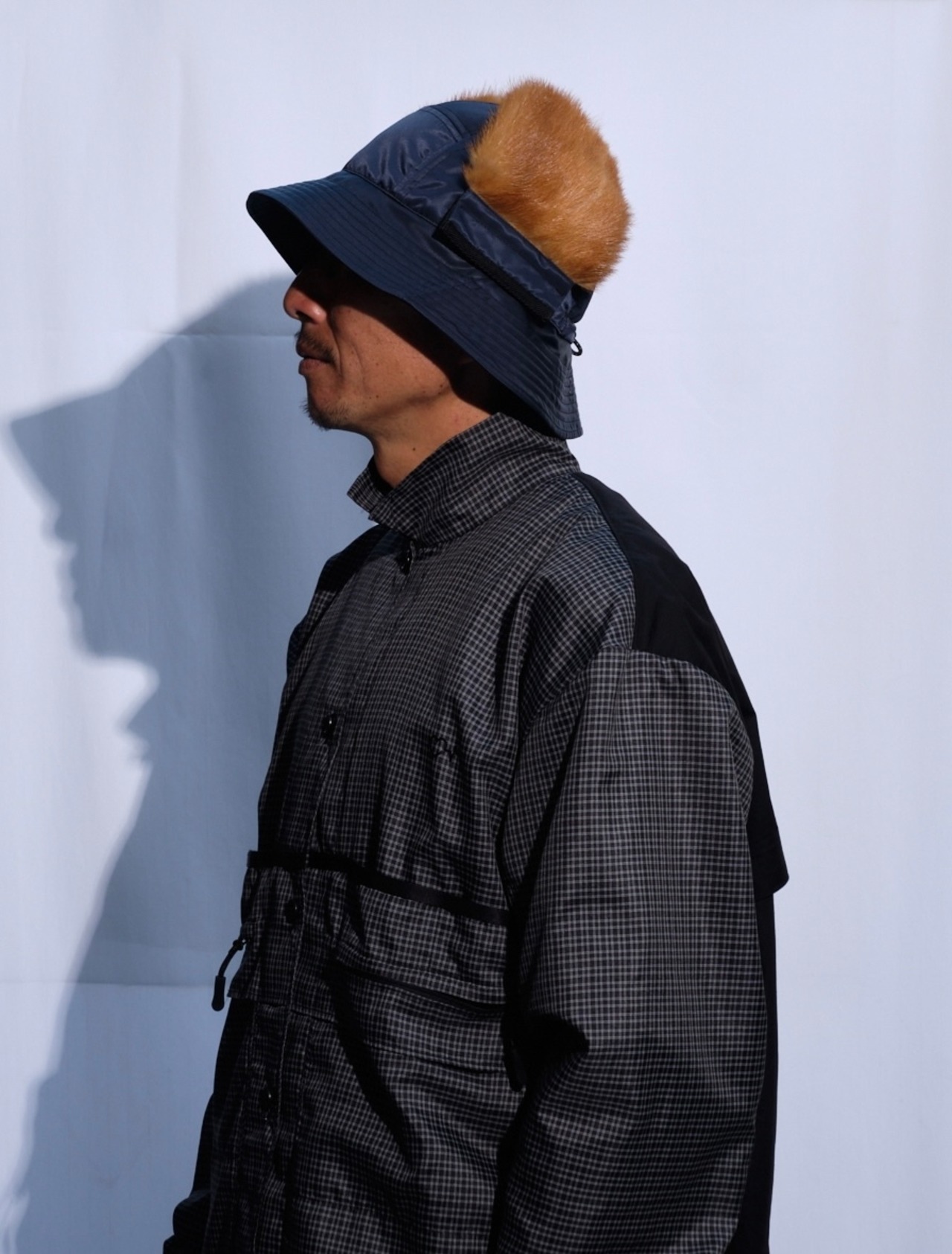 4way 5panel HAT with dog ear 《all season》