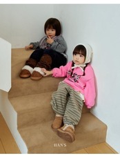 ハンス / Hans / マルチボーダージョガーパンツ / 韓国子供服 / キッズ / 26winter〖取寄〗*XXS~JS*