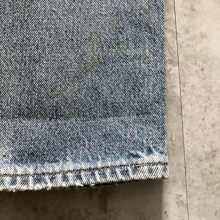 W31 L36】90's US.Levis 501 リーバイス バレンシア工場(555) ボタン裏