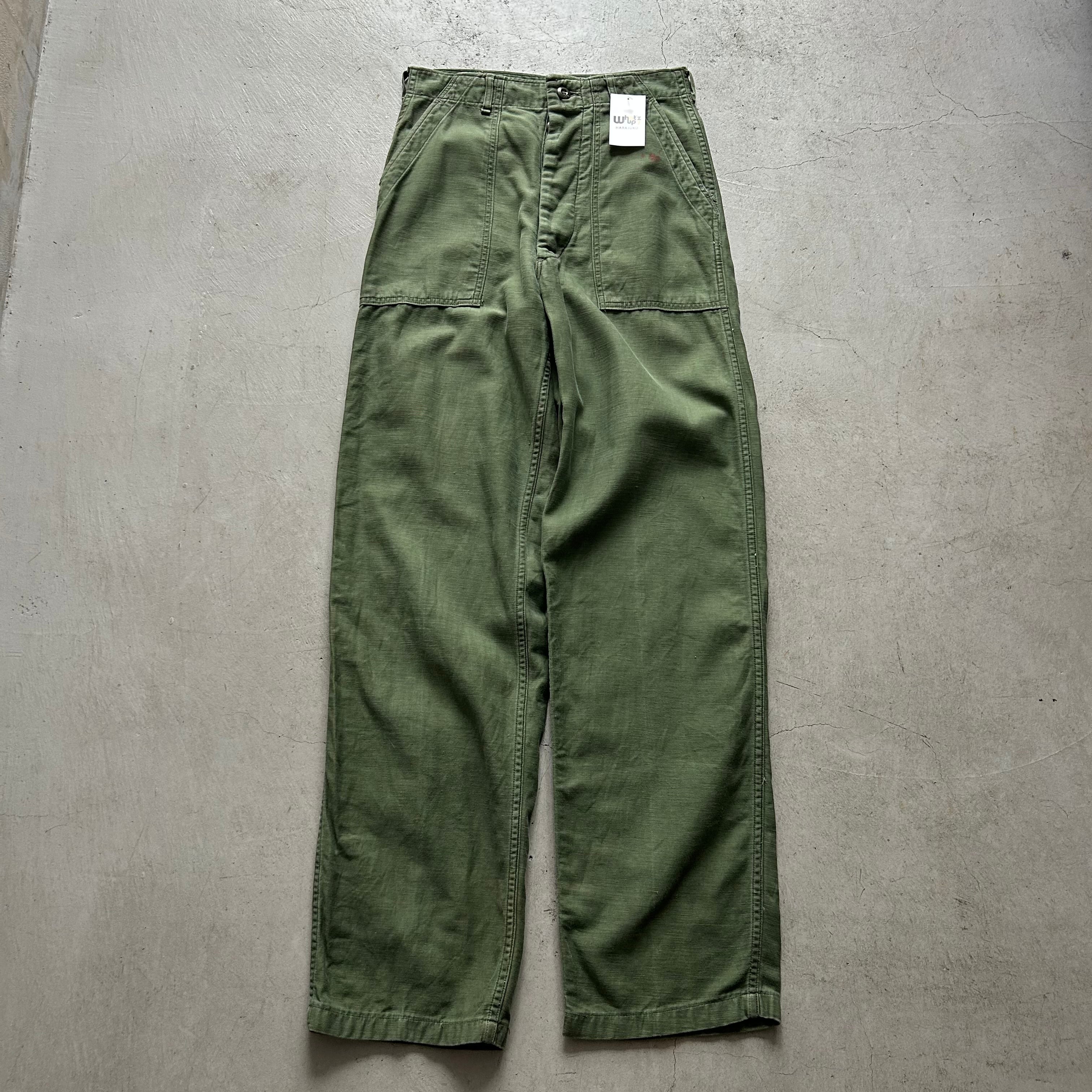 1960s USARMY Cotton Baker Pants (6)【高円寺店】