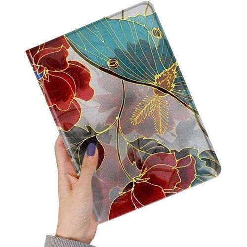 新品》 iPad Mini 5 iPad Mini4 ケース 花柄 Apple pencil 収納可能 