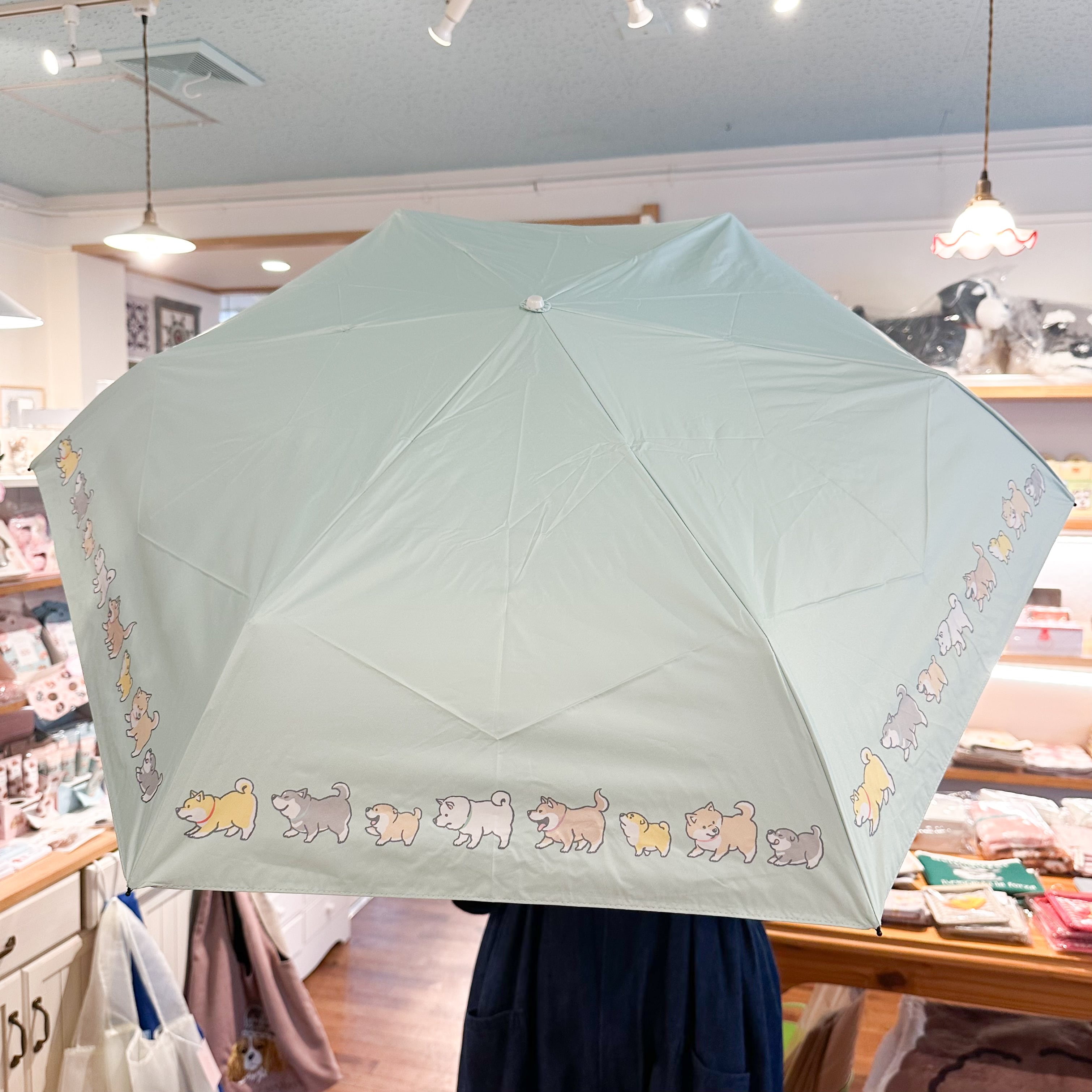 晴雨兼用折り畳み傘 しばんばん