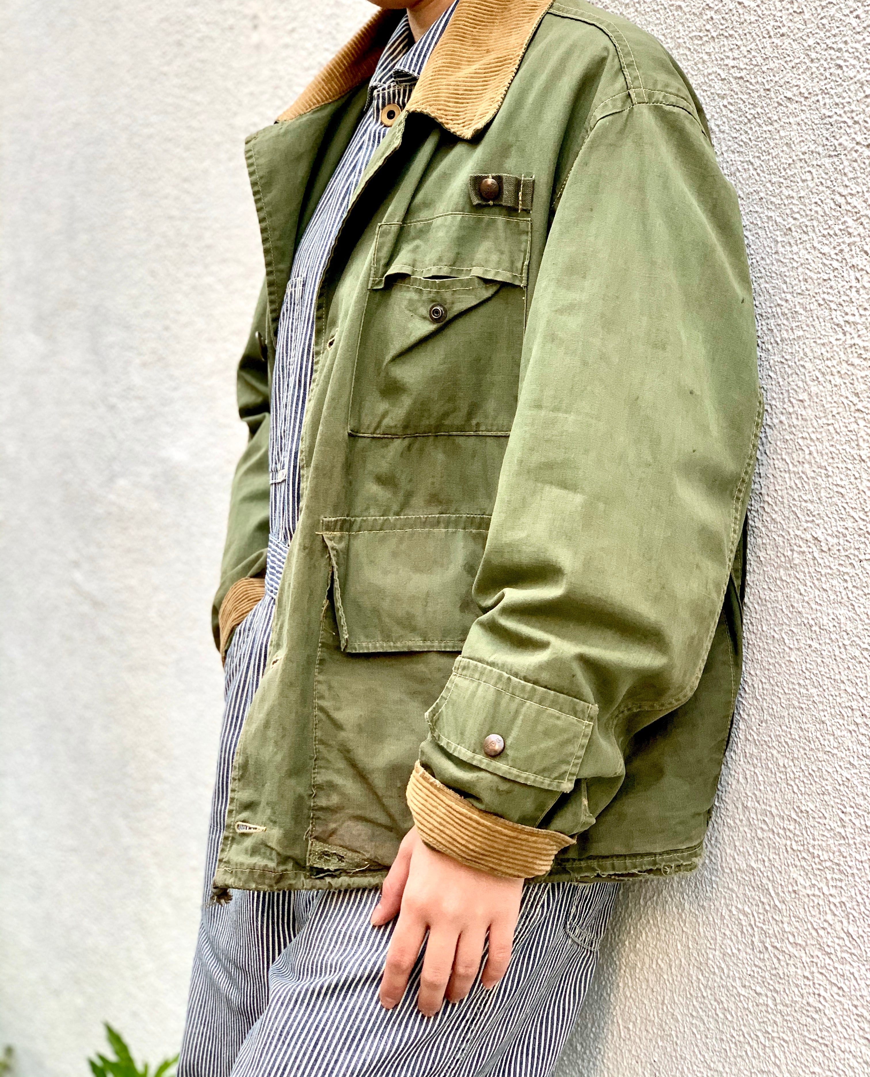 40's vintage fishing jkt “DUXBAK” JUNK | KEY WEB STORE