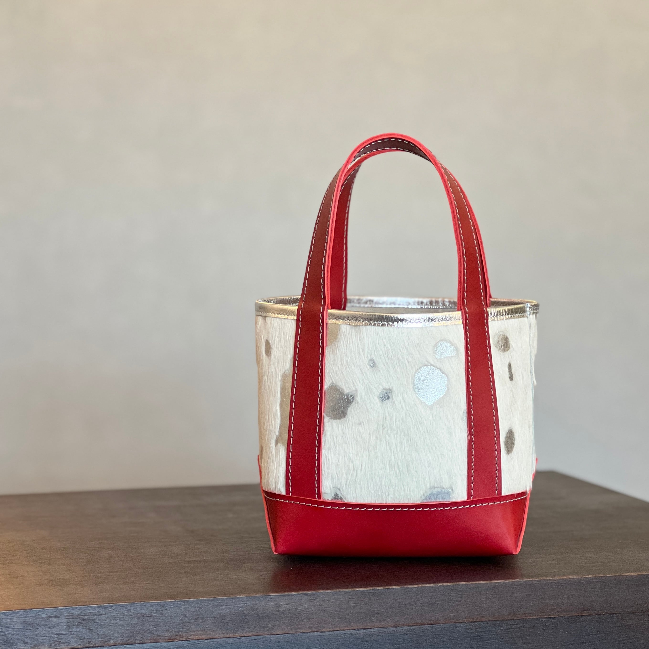 受注製作】オールレザートートバッグ ボディハラコ Sサイズ | CUSTOM