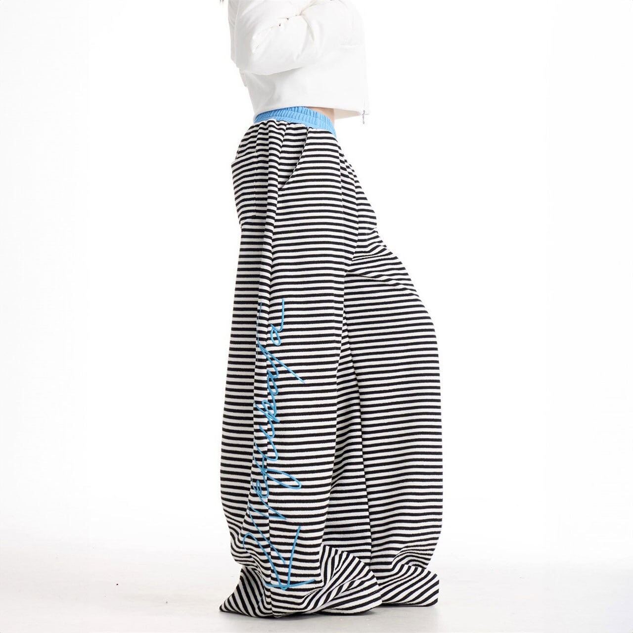 ボーダースクリプトルーズパンツ R01210