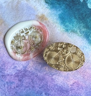 スタンプ（自転車でお散歩）