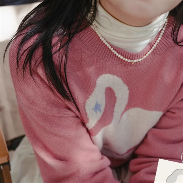 アニマルジャガードニット　2color　10944