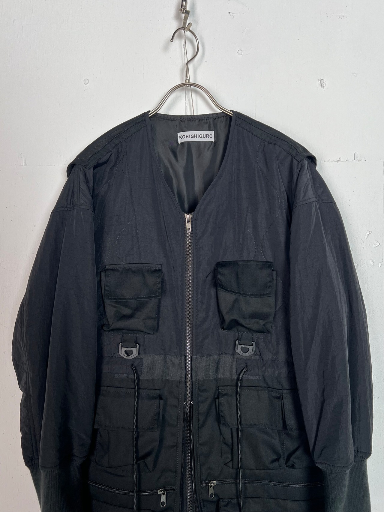 "再構築" Liner×Fisher Collage drawing Layer Jaket - 14