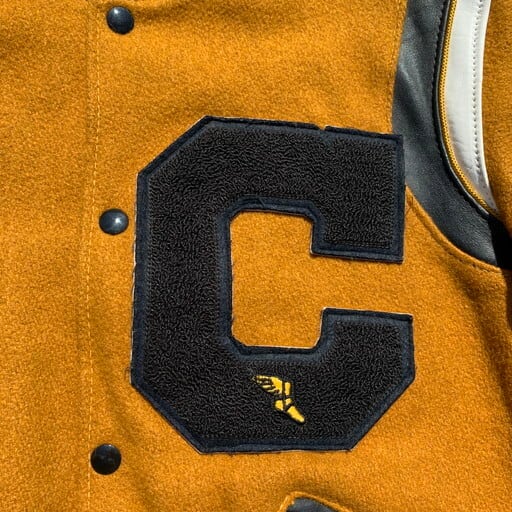 80's Delong デロング アワードジャケット スタジャン ウール