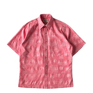 USED Aloha shirt / Cooke street  / size S