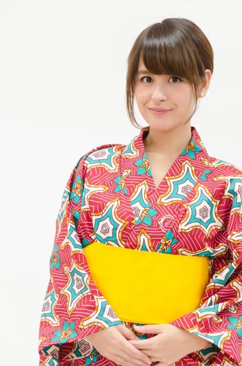 【Chérie COCO】浴衣 麗 Urara アフリカ布×和モダン Chérie COCO】浴衣 麗 Urara アフリカ布×和モダン