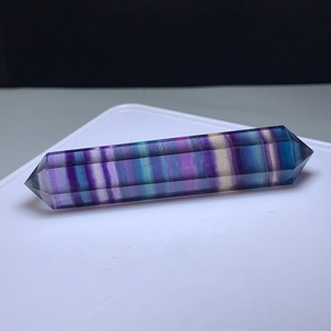 D4.透明☆グラデーションフローライト ダブルターミネーテッド