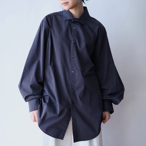 " Calvin Klein " over silhouette stripe design shirt