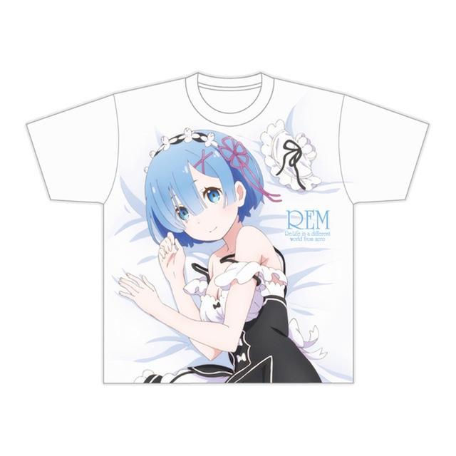 Re:ゼロから始める異世界生活 レムのフルグラフィックTシャツ