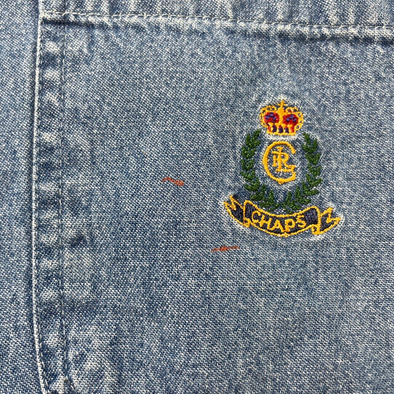 90年代 CHAPS Ralph Lauren チャップス ラルフローレン 長袖 デニム