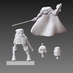 バケツ騎士「アイリス」 STLデータ版