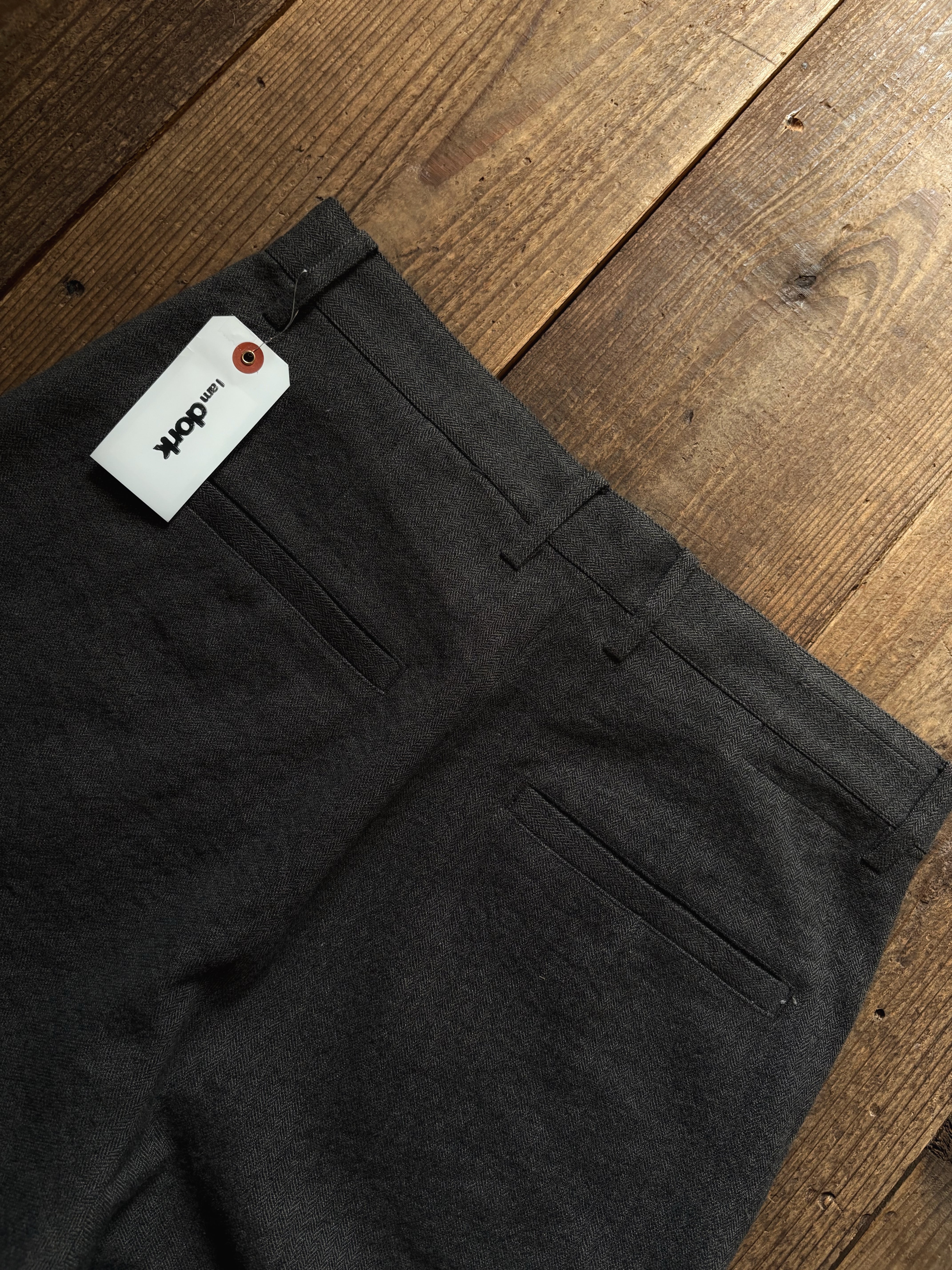I am dork buggy pants brown mix | TALE COCOON